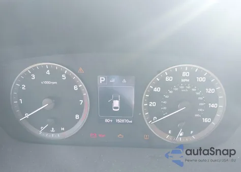 2017 Hyundai Sonata z USA, uszkodzony, nr VIN 5NPE24AF4HH456088